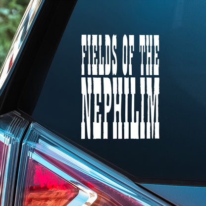 Fields of the Nephilim - Premium Vinyl Decal