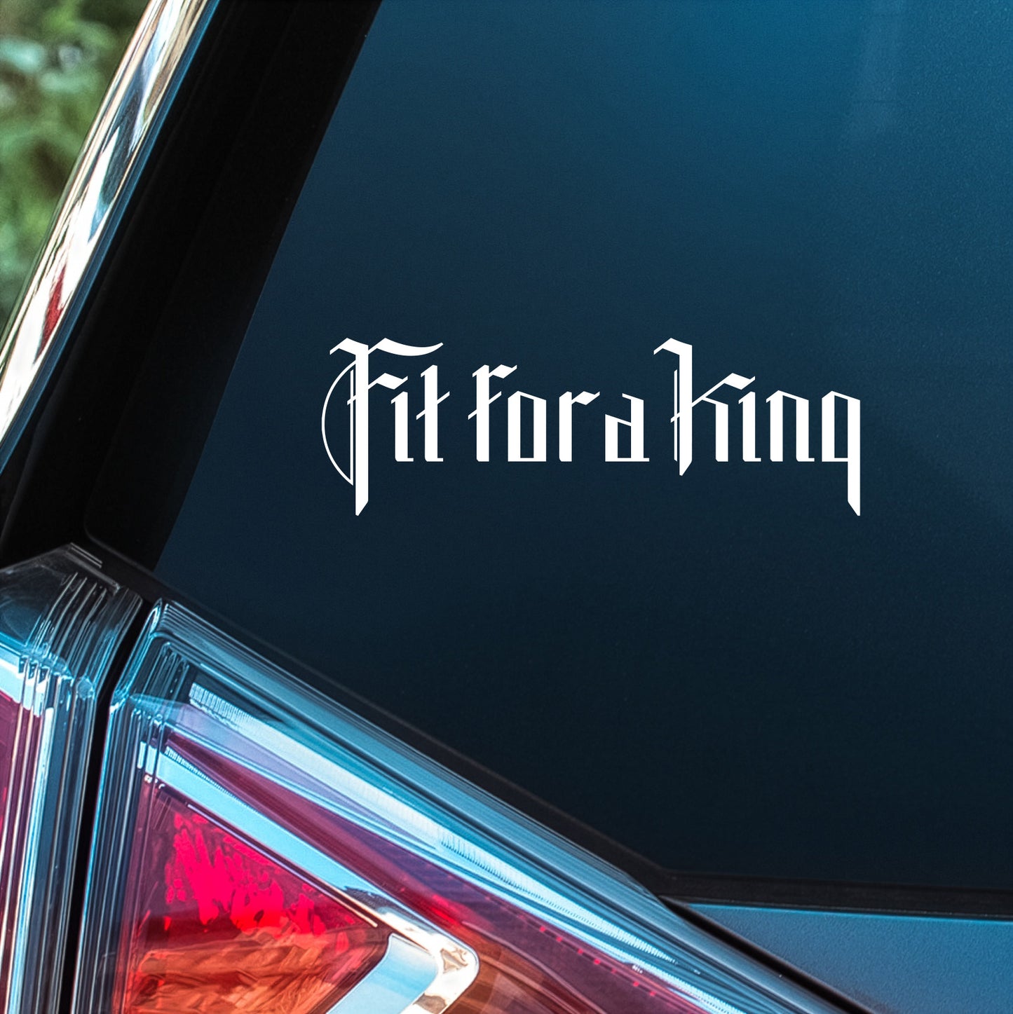 Fit for a King - Premium Vinyl Decal