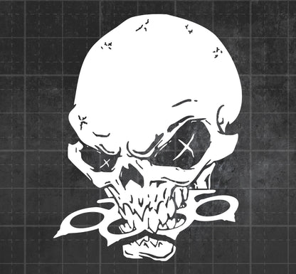Five Finger Death Punch (Skull Knuckles) - Premium Vinyl Decal