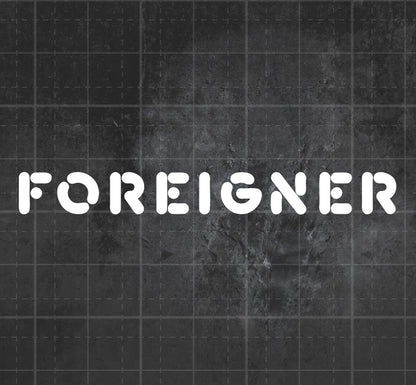 Foreigner - Premium Vinyl Decal