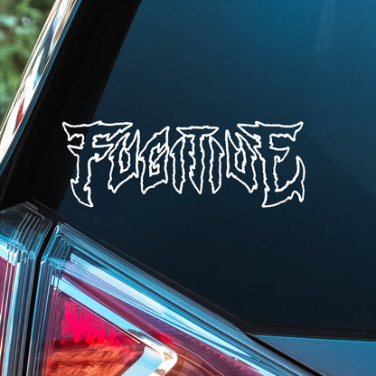 Fugitive - Premium Vinyl Decal