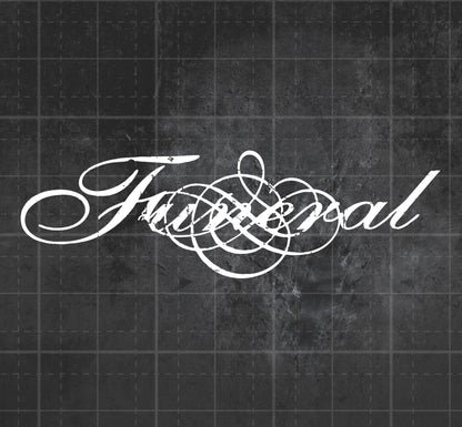 Funeral - Premium Vinyl Decal