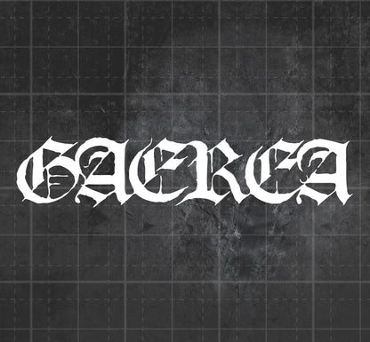 Gaerea - Premium Vinyl Decal