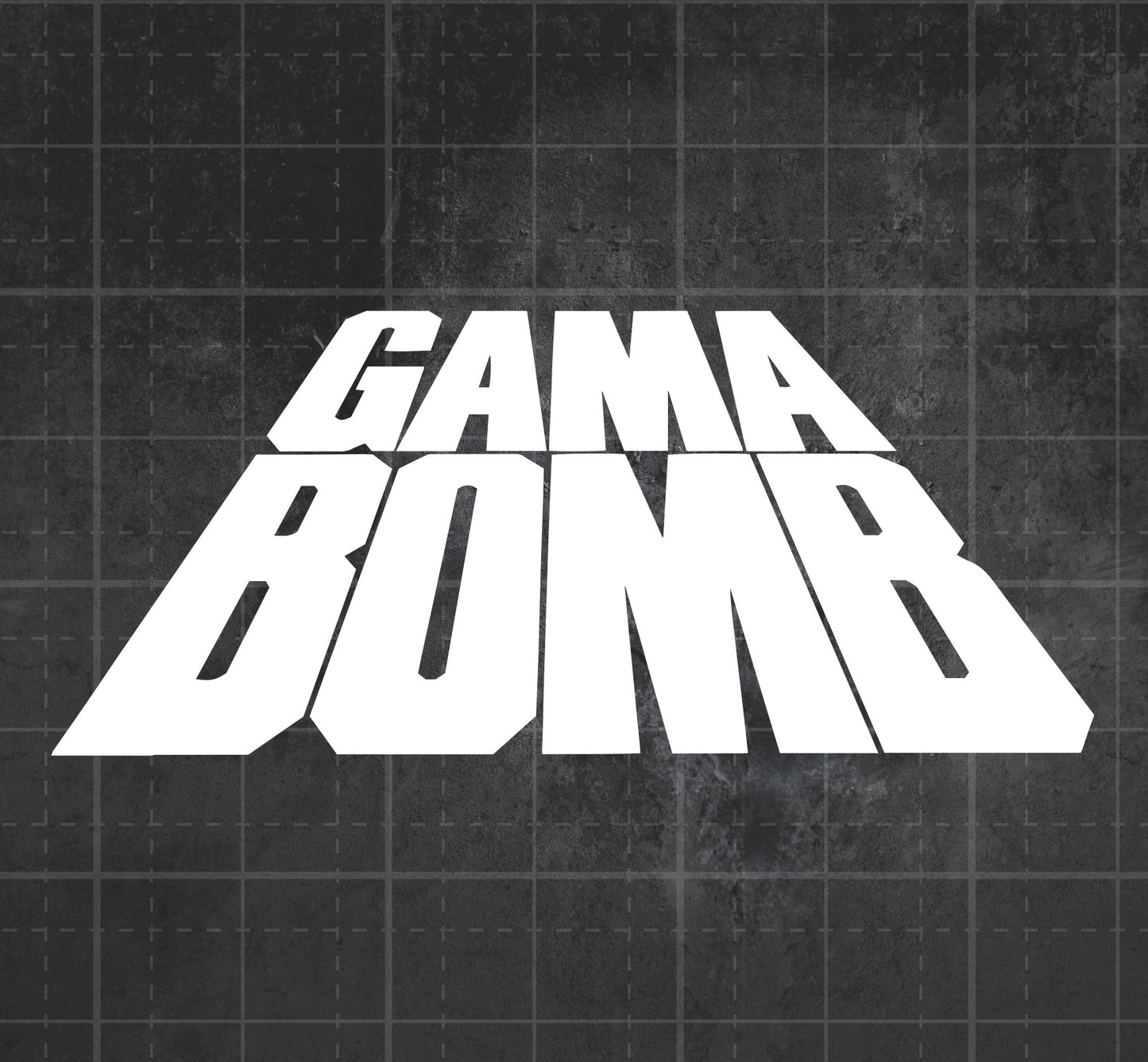 Gamma Bomb - Premium Vinyl Decal