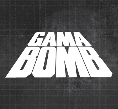 Gamma Bomb - Premium Vinyl Decal