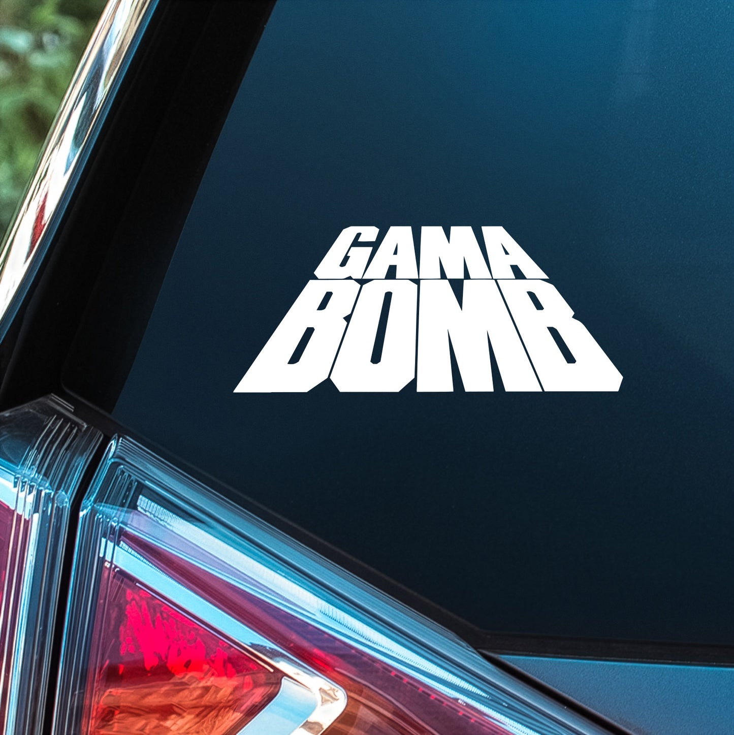 Gamma Bomb - Premium Vinyl Decal