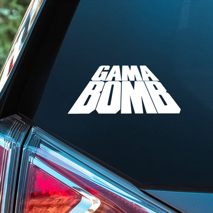 Gamma Bomb - Premium Vinyl Decal
