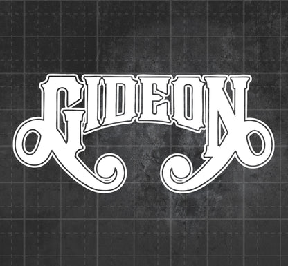 Gideon - Premium Vinyl Decal