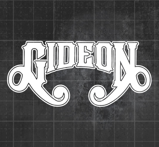 Gideon - Premium Vinyl Decal