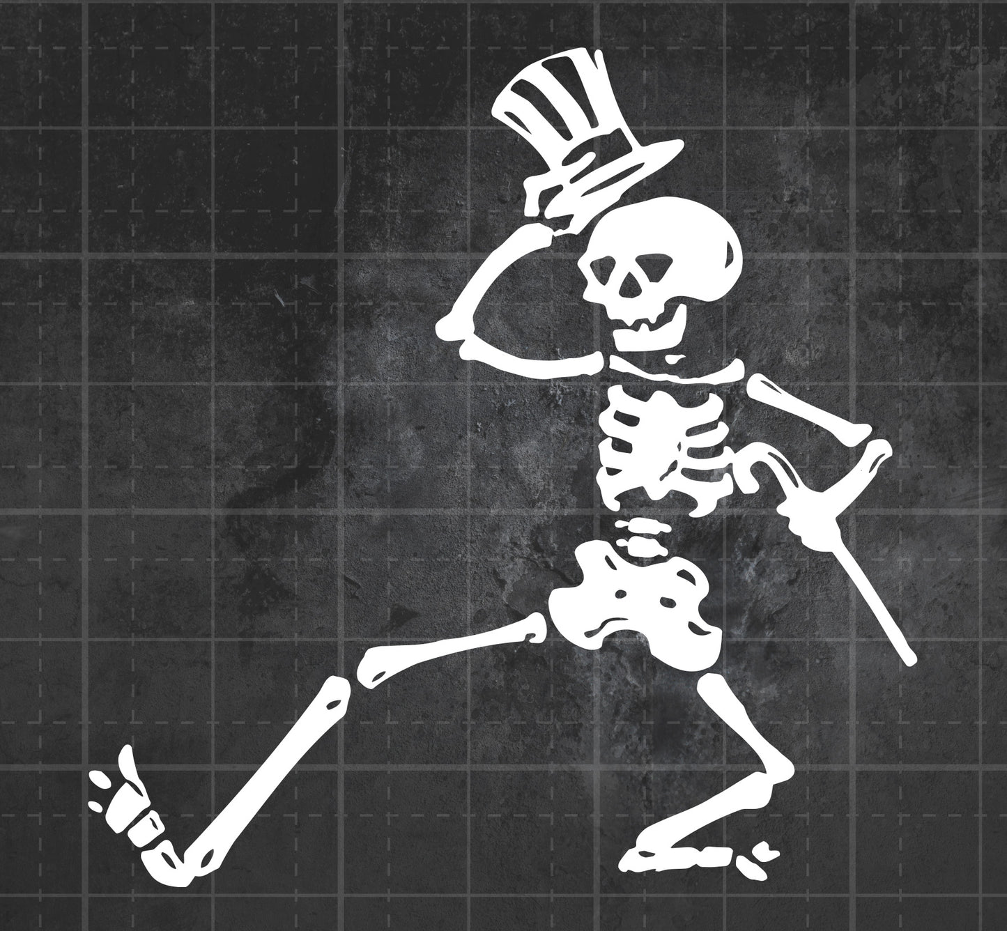 Grateful Dead (Dancing Skeleton) - Premium Vinyl Decal