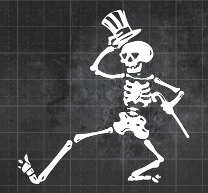 Grateful Dead (Dancing Skeleton) - Premium Vinyl Decal
