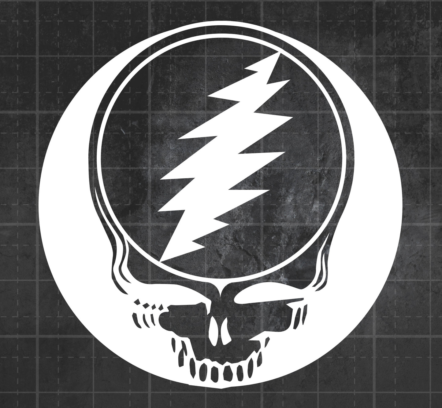 Grateful Dead (Skull) - Premium Vinyl Decal