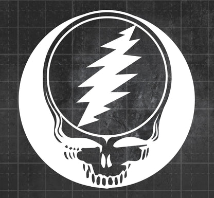 Grateful Dead (Skull) - Premium Vinyl Decal