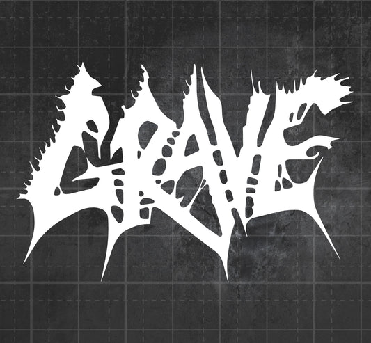 Grave  - Premium Vinyl Decal