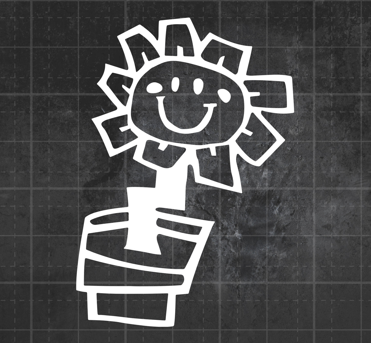 Green Day (Flower) - Premium Vinyl Decal