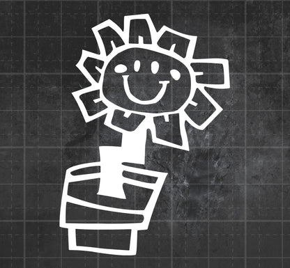 Green Day (Flower) - Premium Vinyl Decal