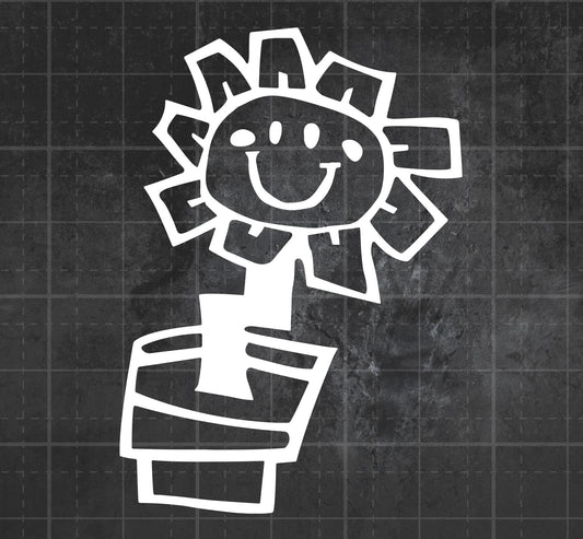 Green Day (Flower) - Premium Vinyl Decal