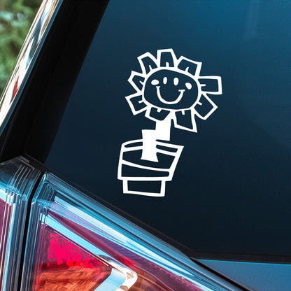 Green Day (Flower) - Premium Vinyl Decal