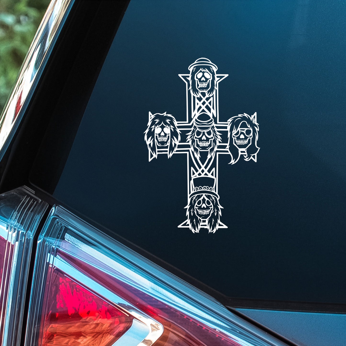 Guns N' Roses (Cross) - Premium Vinyl Decal