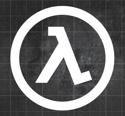 Half Life (Lambda) - Premium Vinyl Decal