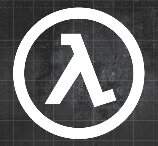 Half Life (Lambda) - Premium Vinyl Decal