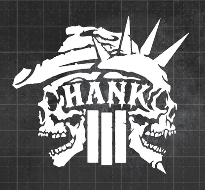 Hank III - Premium Vinyl Decal