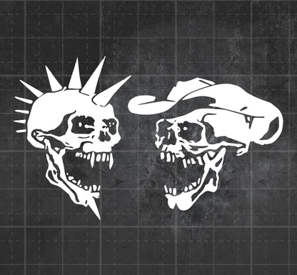 Hank III (Jekyll and Hyde)- Premium Vinyl Decal