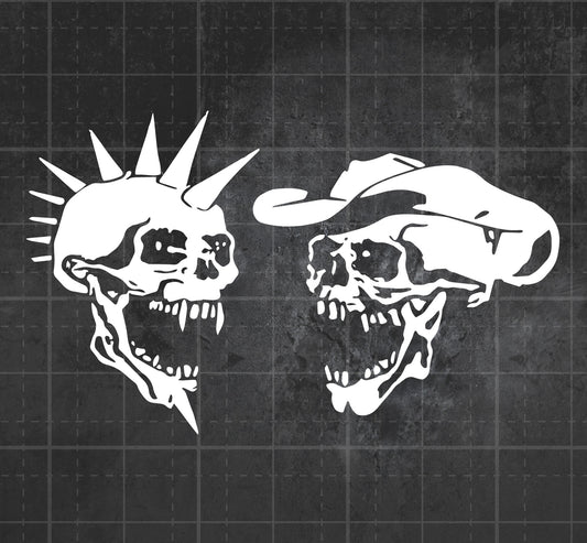 Hank III (Jekyll and Hyde)- Premium Vinyl Decal