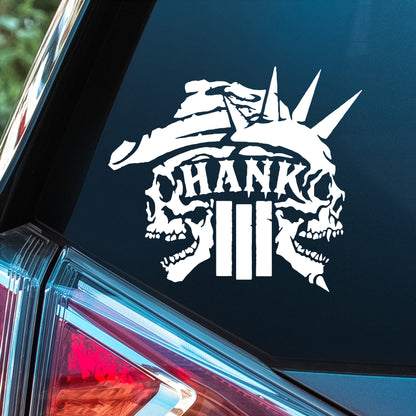 Hank III - Premium Vinyl Decal