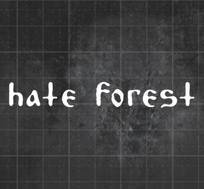 Hate Forest - Premium Vinyl Decal