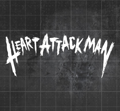 Heart Attack Man - Premium Vinyl Decal