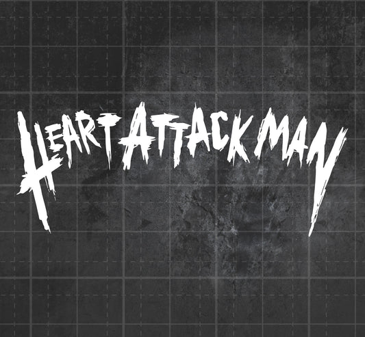 Heart Attack Man - Premium Vinyl Decal