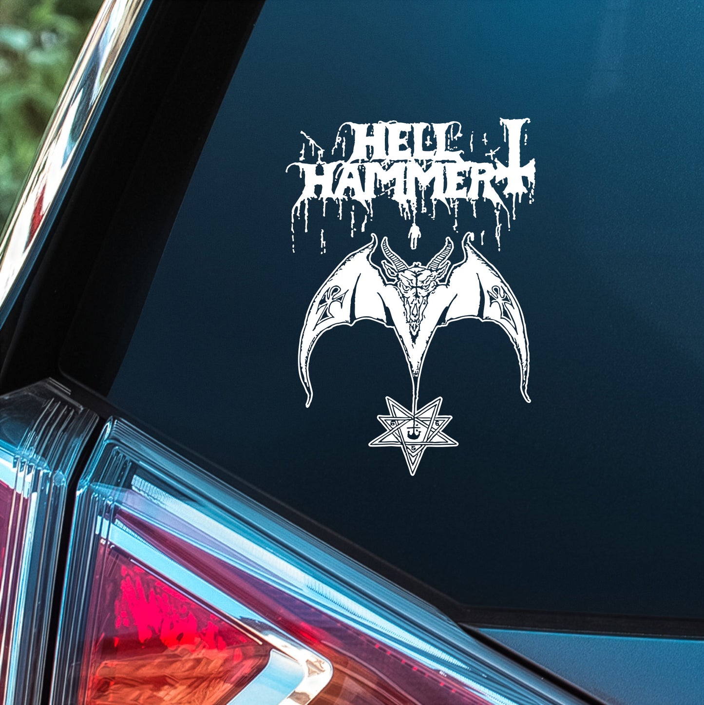 Hellhammer - Premium Vinyl Decal