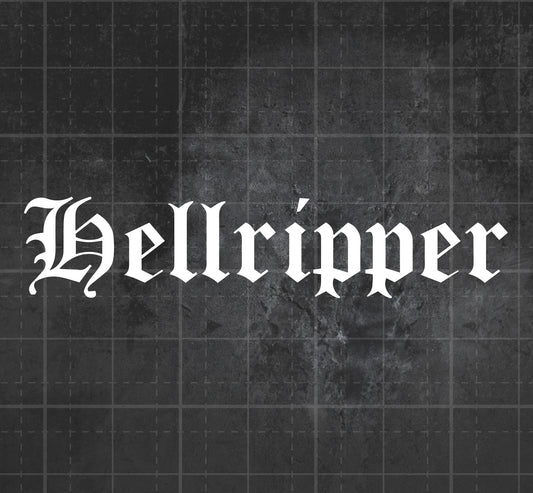 Hellripper - Premium Vinyl Decal