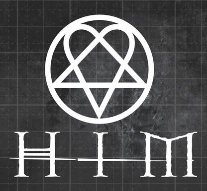 HIM - Premium Vinyl Decal
