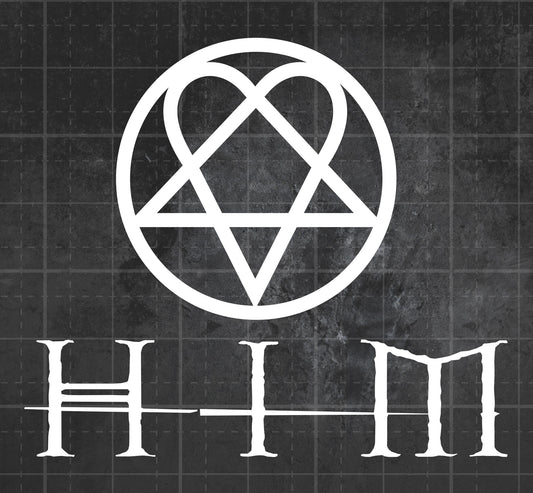 HIM - Premium Vinyl Decal