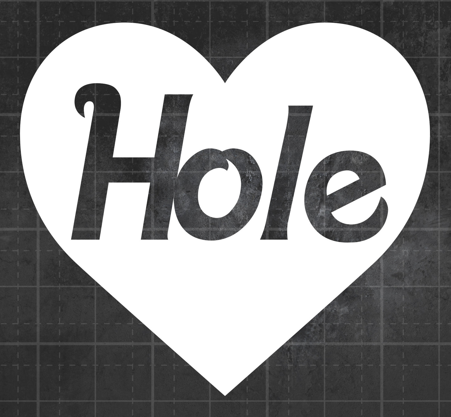 Hole - Premium Vinyl Decal