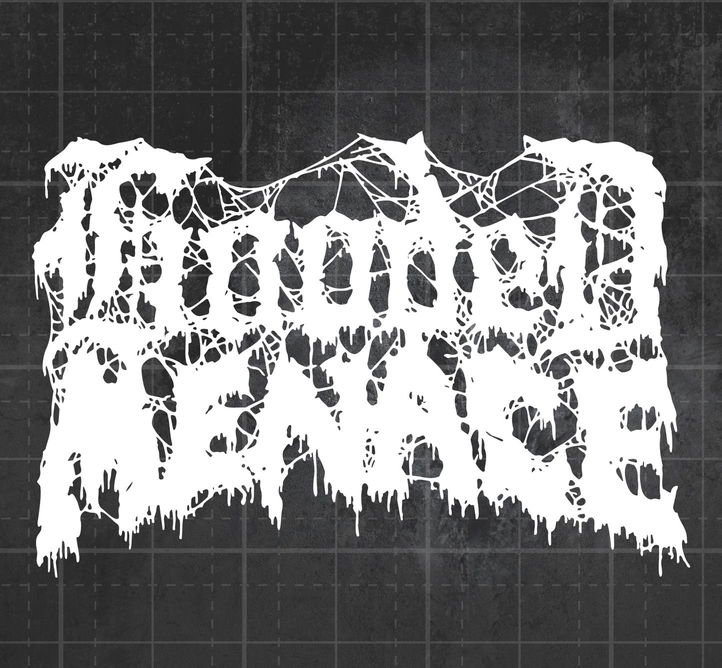 Hooded Menace - Premium Vinyl Decal