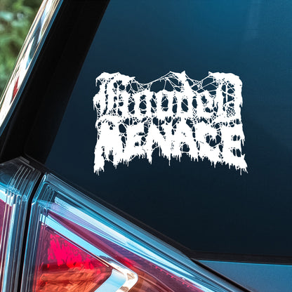 Hooded Menace - Premium Vinyl Decal