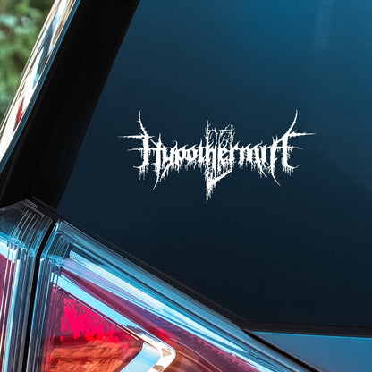 Hypothermia - Premium Vinyl Decal