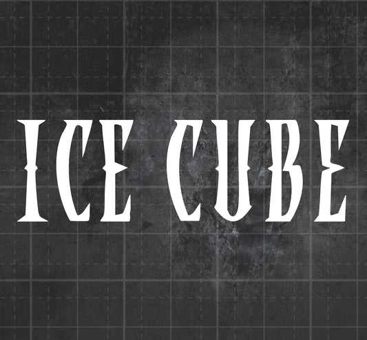 Ice Cube - Premium Vinyl Decal