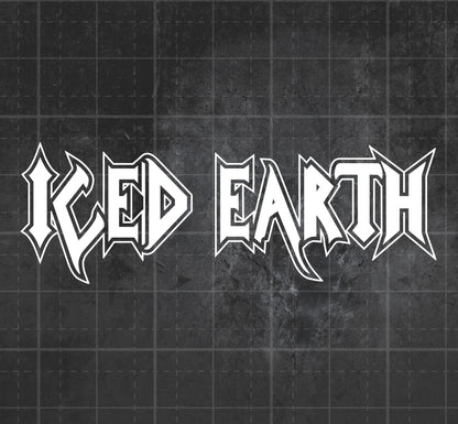 Iced Earth - Premium Vinyl Decal