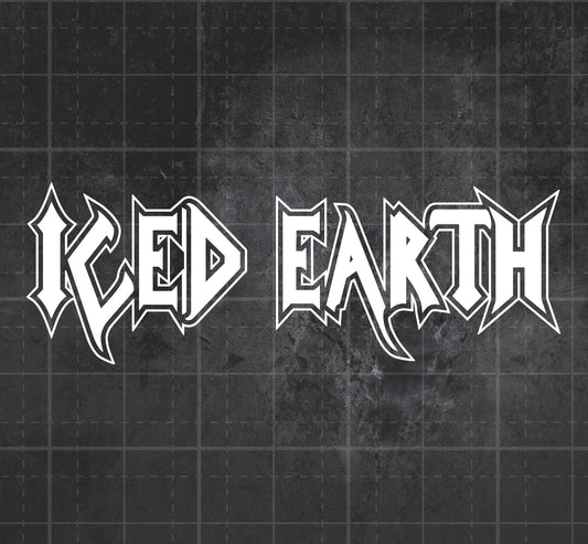 Iced Earth - Premium Vinyl Decal