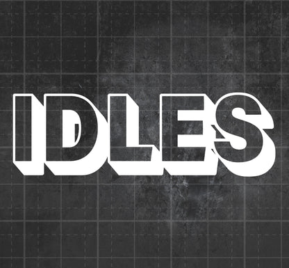 Idles - Premium Vinyl Decal