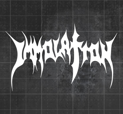 Immolation - Premium Vinyl Decal