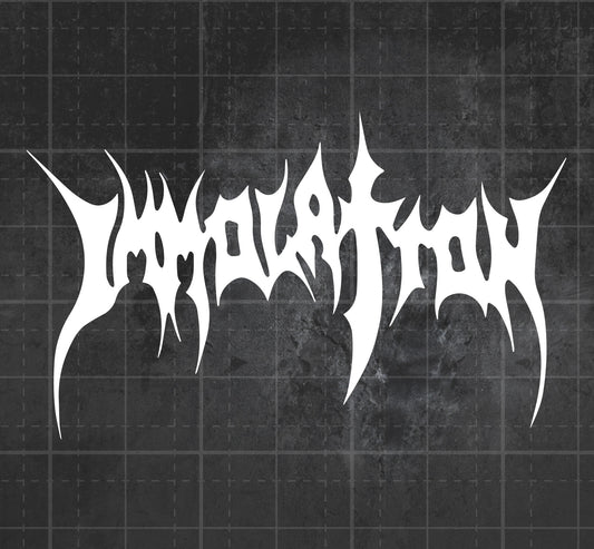 Immolation - Premium Vinyl Decal