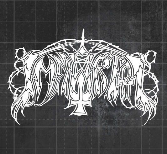 Immortal (Old Logo) - Premium Vinyl Decal