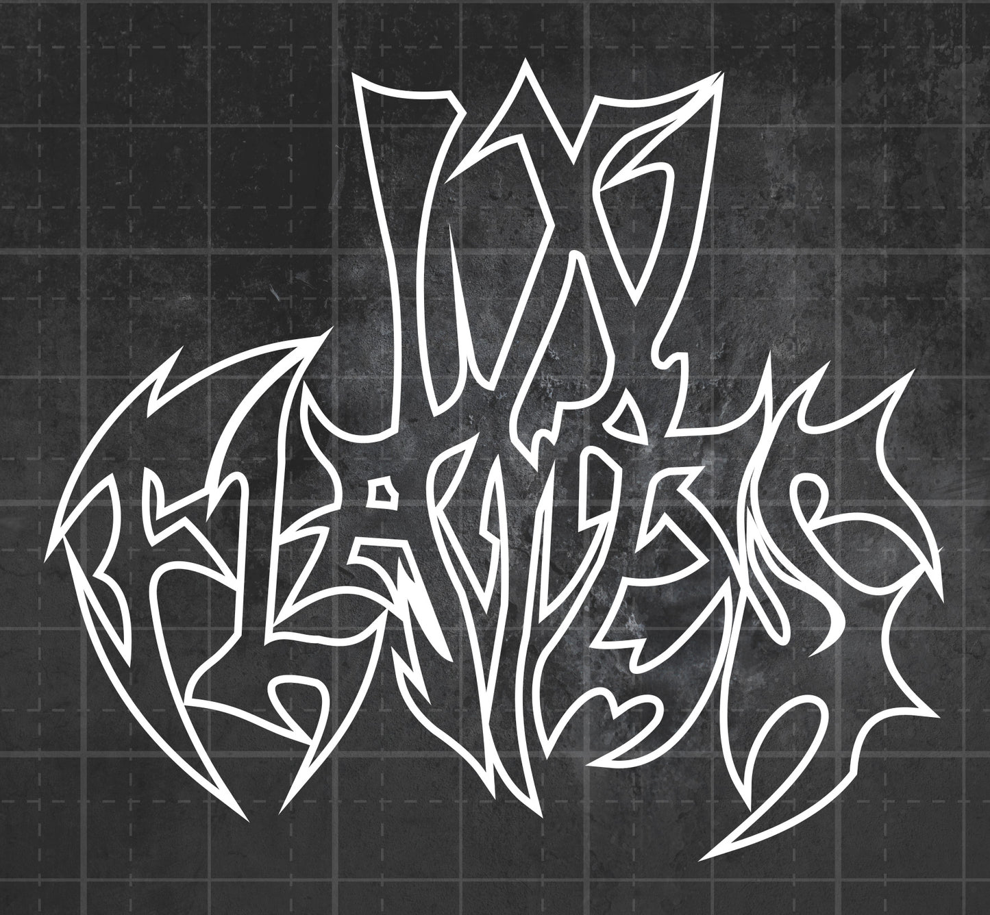 In Flames (Old Logo) - Premium Vinyl Decal