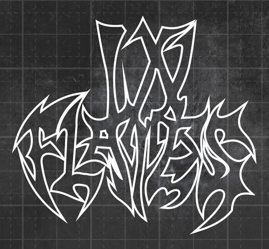 In Flames (Old Logo) - Premium Vinyl Decal