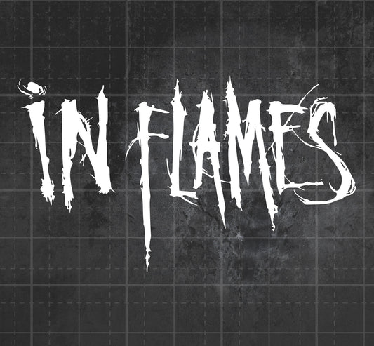 In Flames - Premium Vinyl Decal